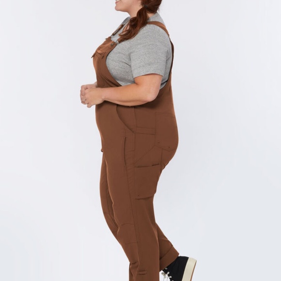 Duluth Overalls 2x, like new, Chocolate Brown - Picture 7 of 7